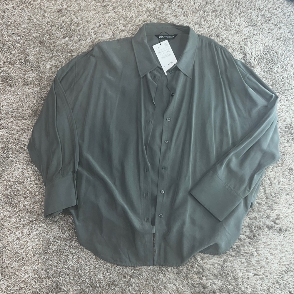 Zara button down